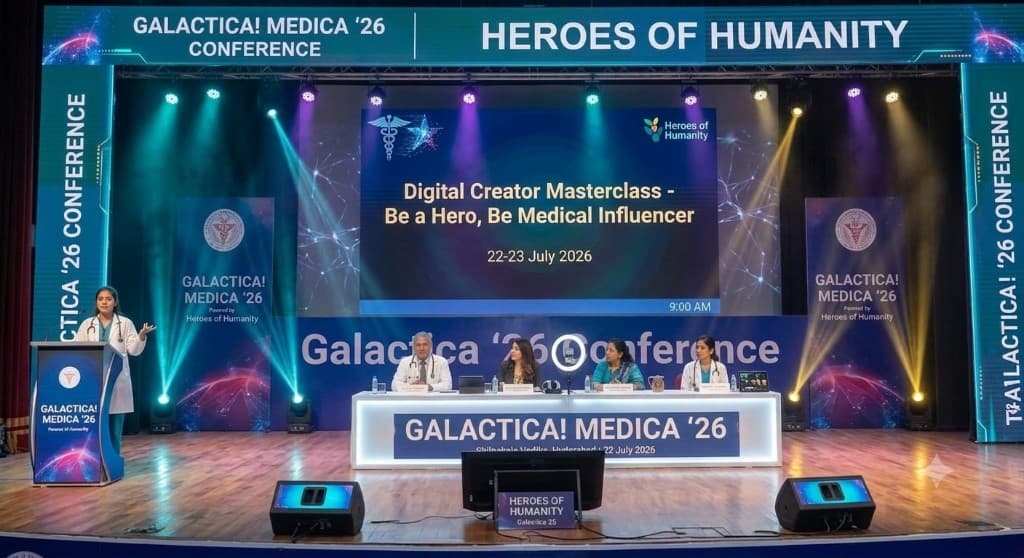 Digital Creator Masterclass — Be a Hero, Be A Medical Influencer at Galactica Medica